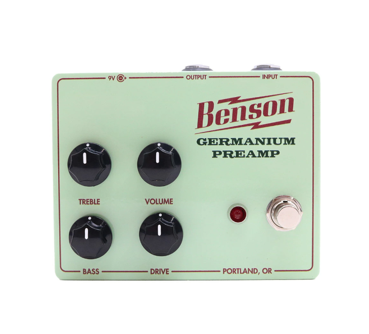 Benson Amps Germanium Preamp Guitar Effects Pedal