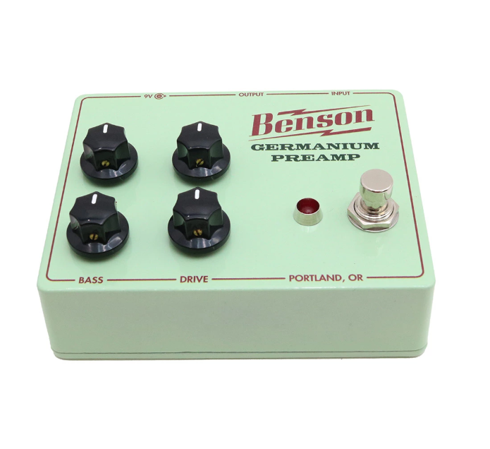 Benson Amps Germanium Preamp Guitar Effects Pedal