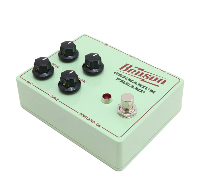 Benson Amps Germanium Preamp Guitar Effects Pedal