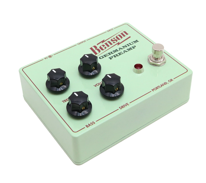 Benson Amps Germanium Preamp Guitar Effects Pedal