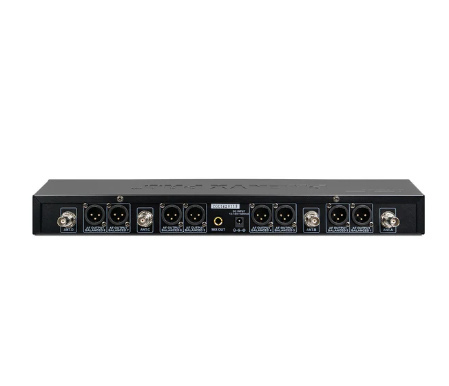 Phenyx Pro PTU-4200-8H 8-Channel Wireless Microphone System w/ Frequency Hopping