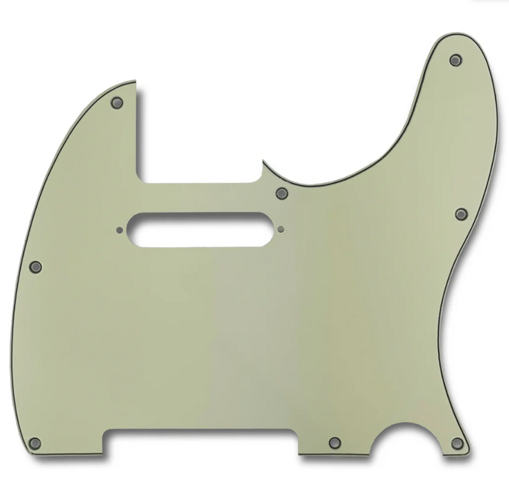 ALLPARTS PR-3852-050 PRiMO Pickguard for Telecaster, S-S Pickup Configuration Parchment 3-Ply