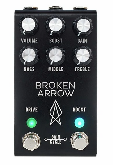 Jackson Audio Broken Arrow Overdrive Pedal - Anodized Black