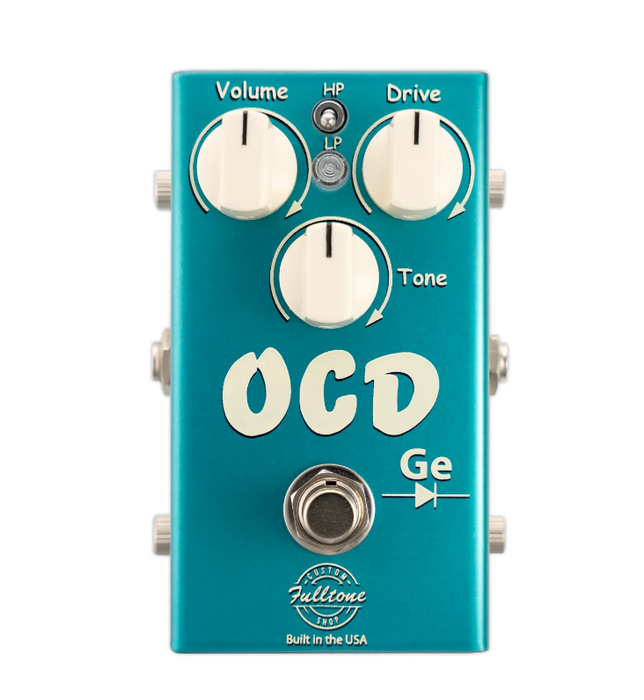 Fulltone Custom Shop OCD-Ge Germanium Obsessive Compulsive Drive Pedal