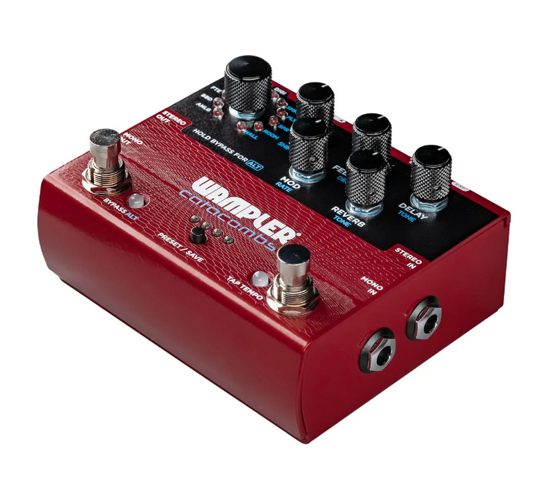 Wampler Catacombs Reverb and Delay Pedal