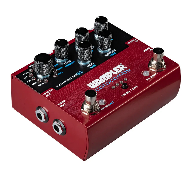 Wampler Catacombs Reverb and Delay Pedal