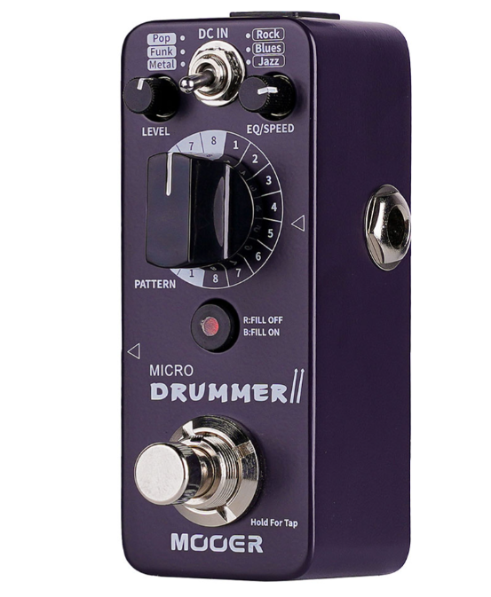 Mooer Micro Drummer II Drummer Pedal