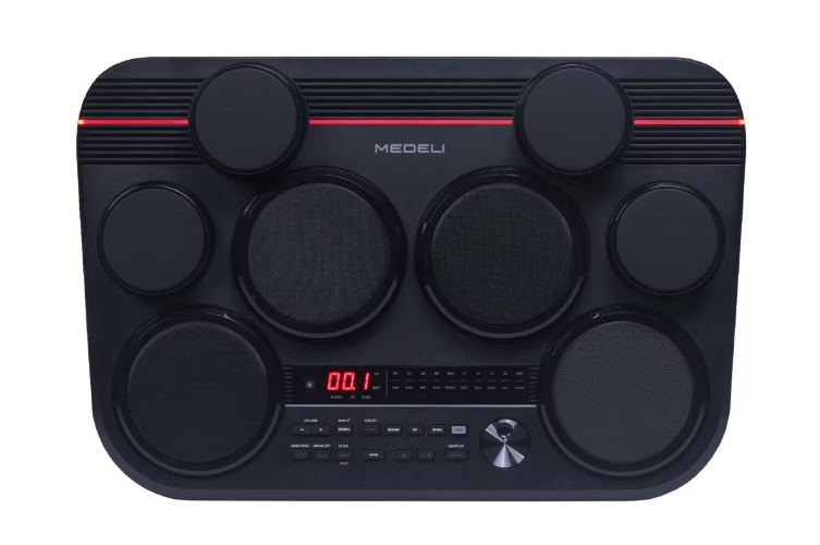 Medeli DD325 Portable Digital Sampler Drums with Meshed Heads