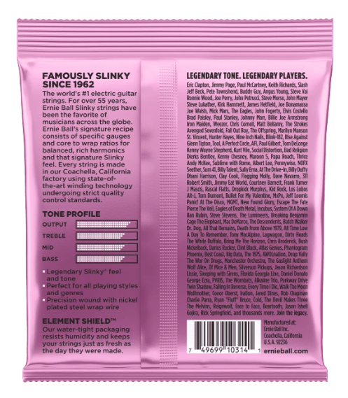 Ernie Ball 2213 Mega Slinky Nickel Wound Electric Guitar Strings