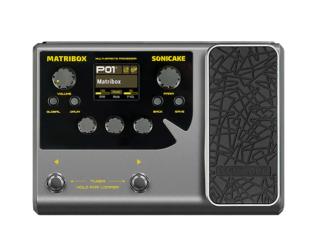 Sonicake QME-50 Matribox Multi-effects Processor With Expression Pedal