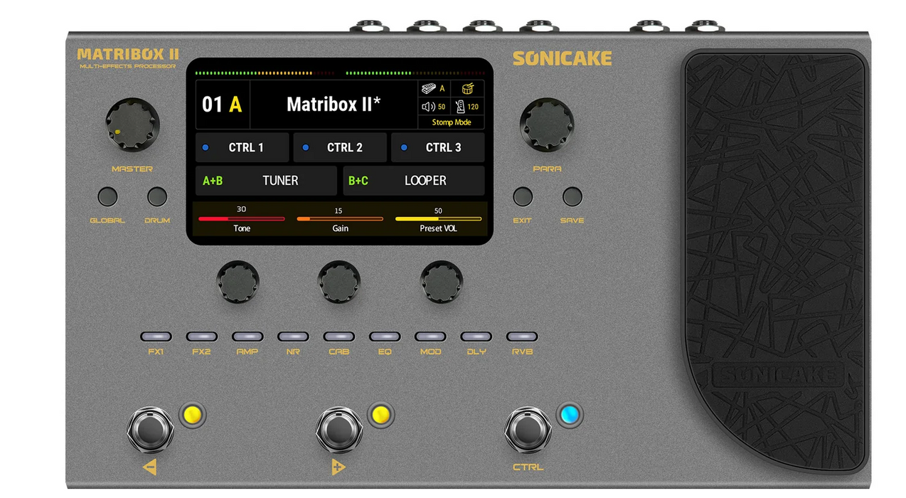 Sonicake QME-100 Matribox II Multi-effects Processor Pedal