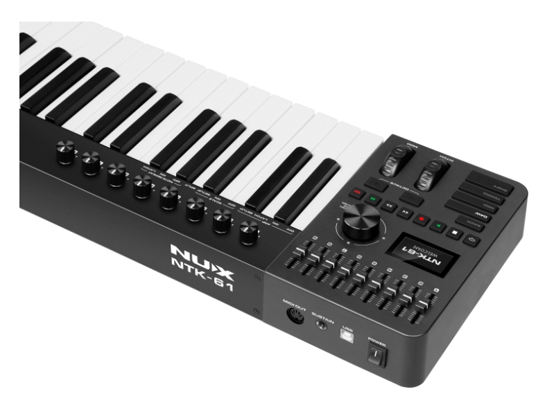 NUX NTK-61 61-Key MIDI Controller Keyboard