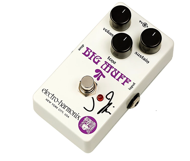Electro Harmonix J Mascis Signature Ram's Head Big Muff Fuzz Pedal