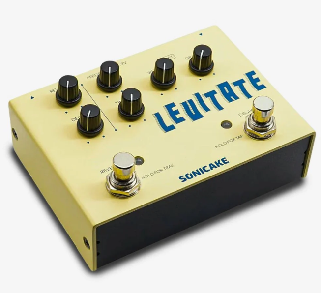 Sonicake QDS-02 Levitate Digital Delay and Reverb 2 in 1 Guitar Effects Pedal