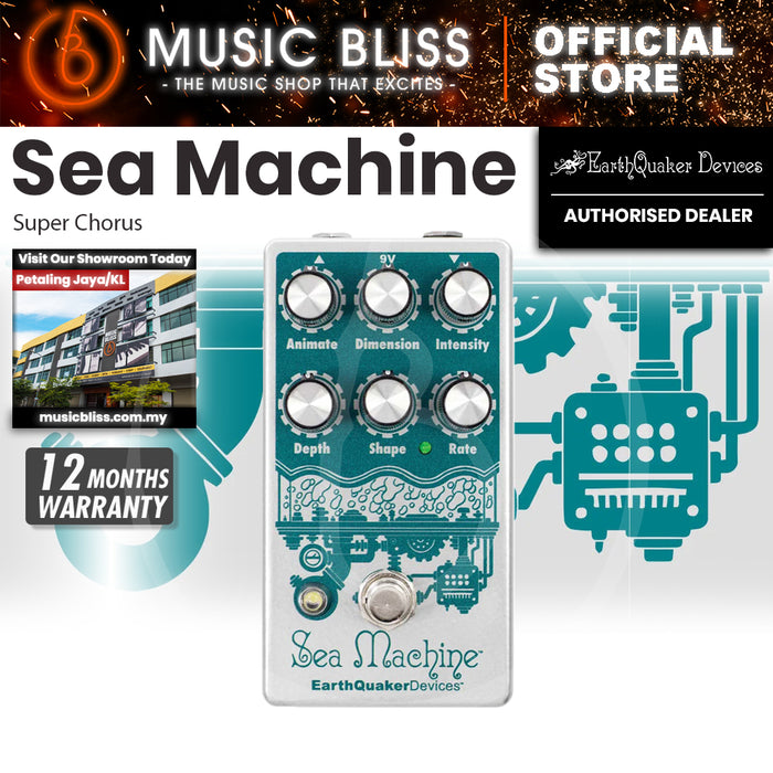 EarthQuaker Devices Sea Machine V3 Chorus Pedal