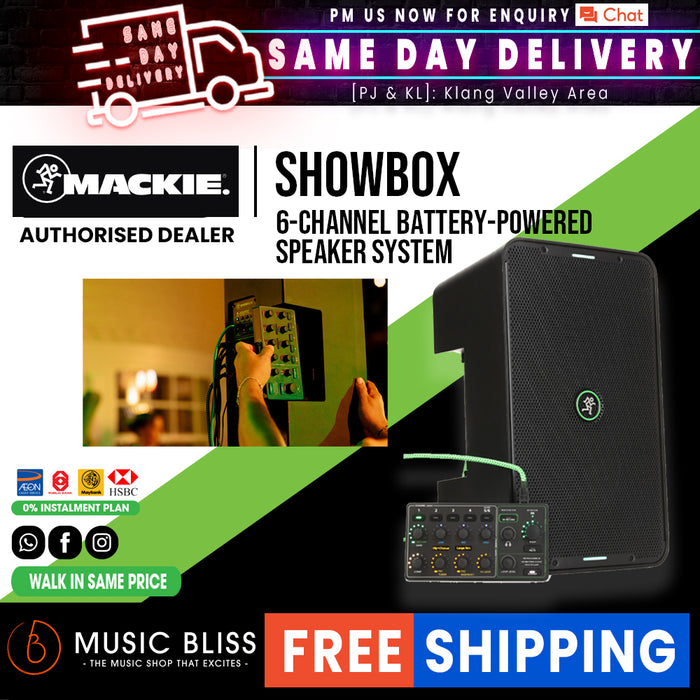 Mackie ShowBox All-in-one Performance Rig - Music Bliss Malaysia