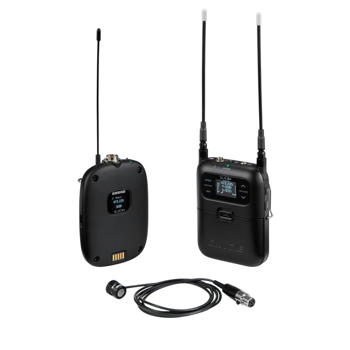 Shure SLXD15+/85M Portable Digital Wireless System with WL185M Low-Profile Cardioid Lavalier Microphone