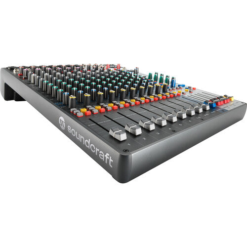 Soundcraft Signature Plus 12 Analog Connected Mixing Console with 12 Input Channels