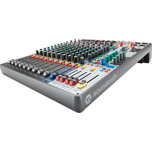 Soundcraft Signature Plus 12 Analog Connected Mixing Console with 12 Input Channels