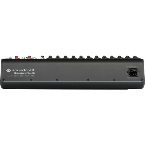 Soundcraft Signature Plus 16 Analog Connected Mixing Console with 16 Input Channels
