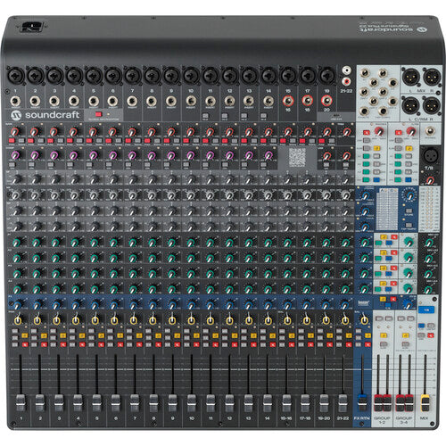 Soundcraft Signature Plus 22 Analog Connected Mixing Consolewith 22 Input Channels