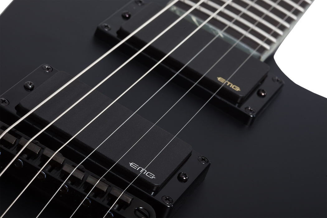 Schecter Sin Quirin E-1 Electric Guitar - Satin Black