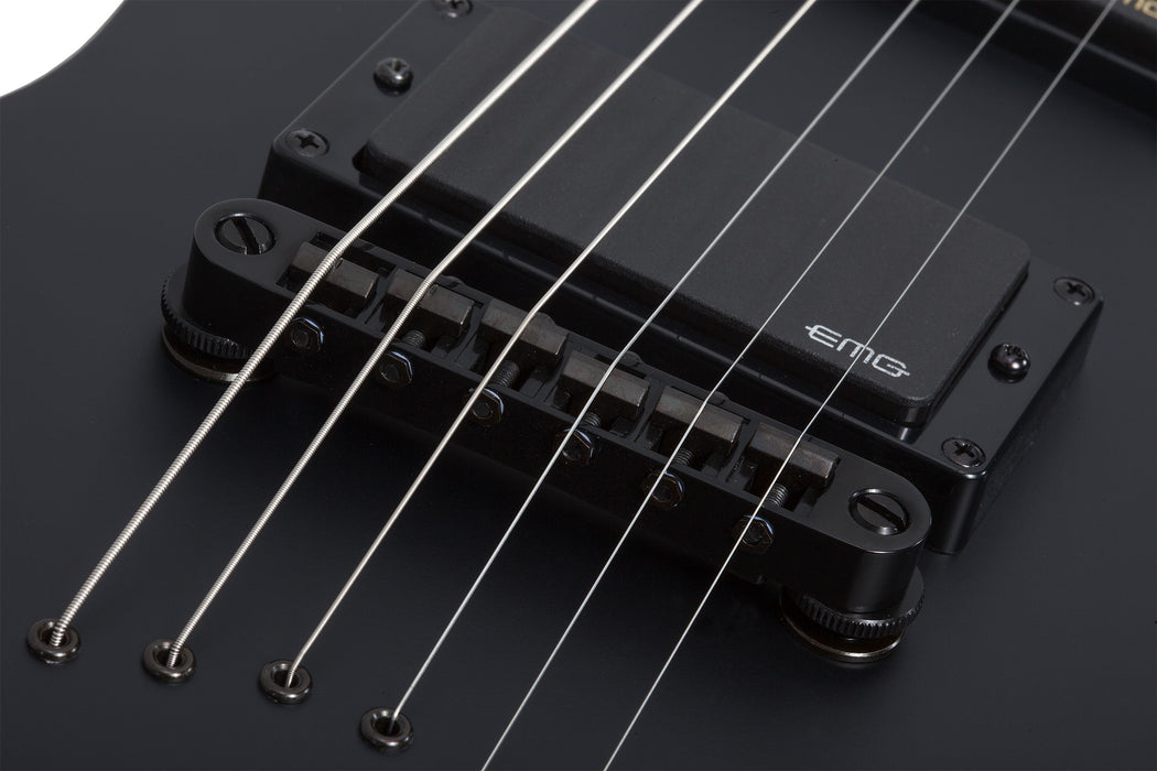 Schecter Sin Quirin E-1 Electric Guitar - Satin Black
