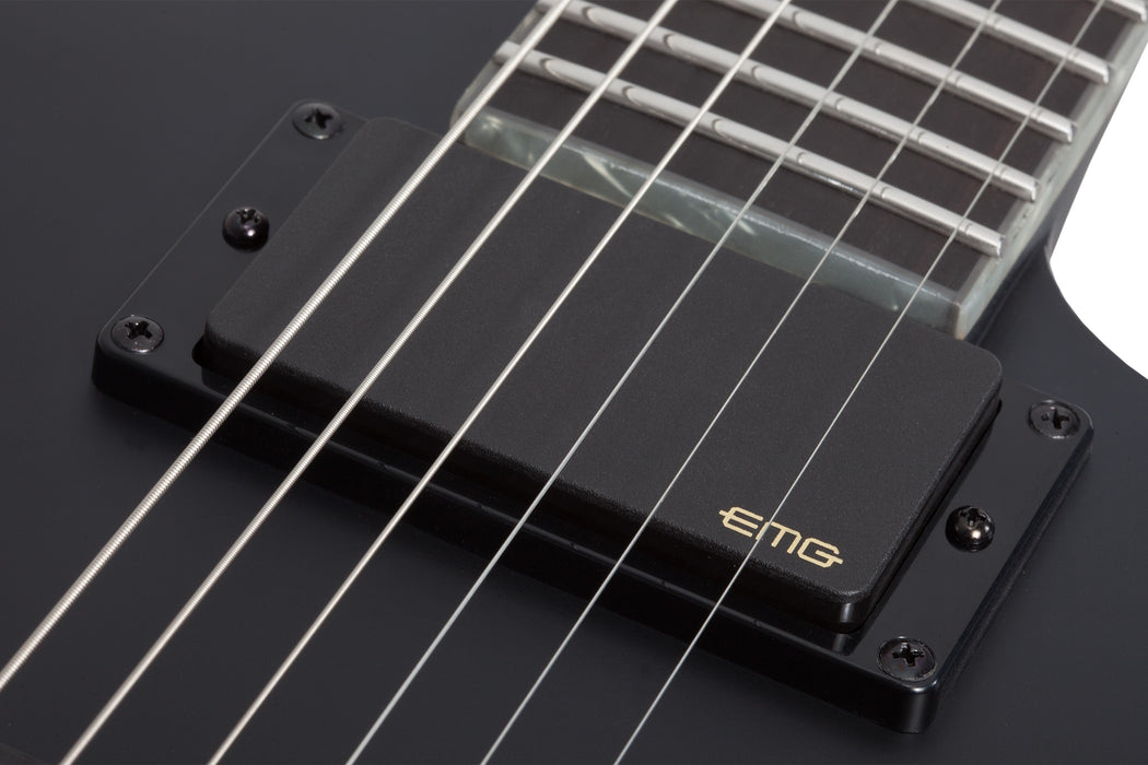 Schecter Sin Quirin E-1 Electric Guitar - Satin Black