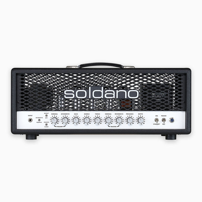 Soldano SLO-100 Super Lead Overdrive 100-watt Tube Head - Metal Grille - Music Bliss Malaysia