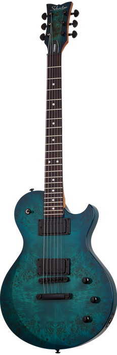 Schecter Solo-II Standard Electric Guitar - Ocean Blue Burst
