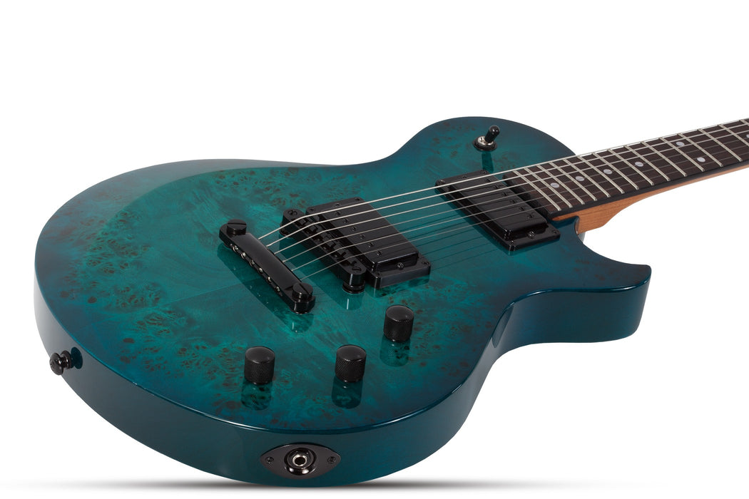 Schecter Solo-II Standard Electric Guitar - Ocean Blue Burst
