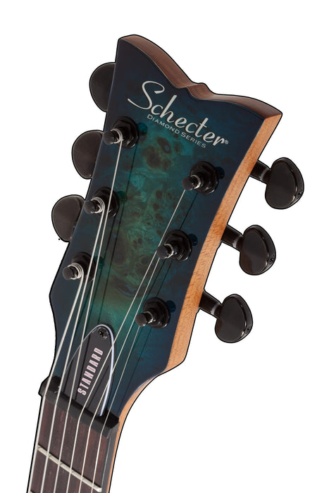 Schecter Solo-II Standard Electric Guitar - Ocean Blue Burst