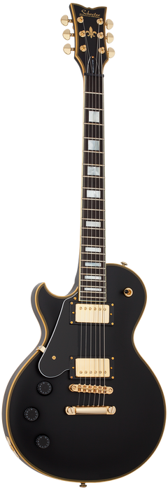 Schecter Solo-II Custom Left-Handed Electric Guitar - Aged Black Satin