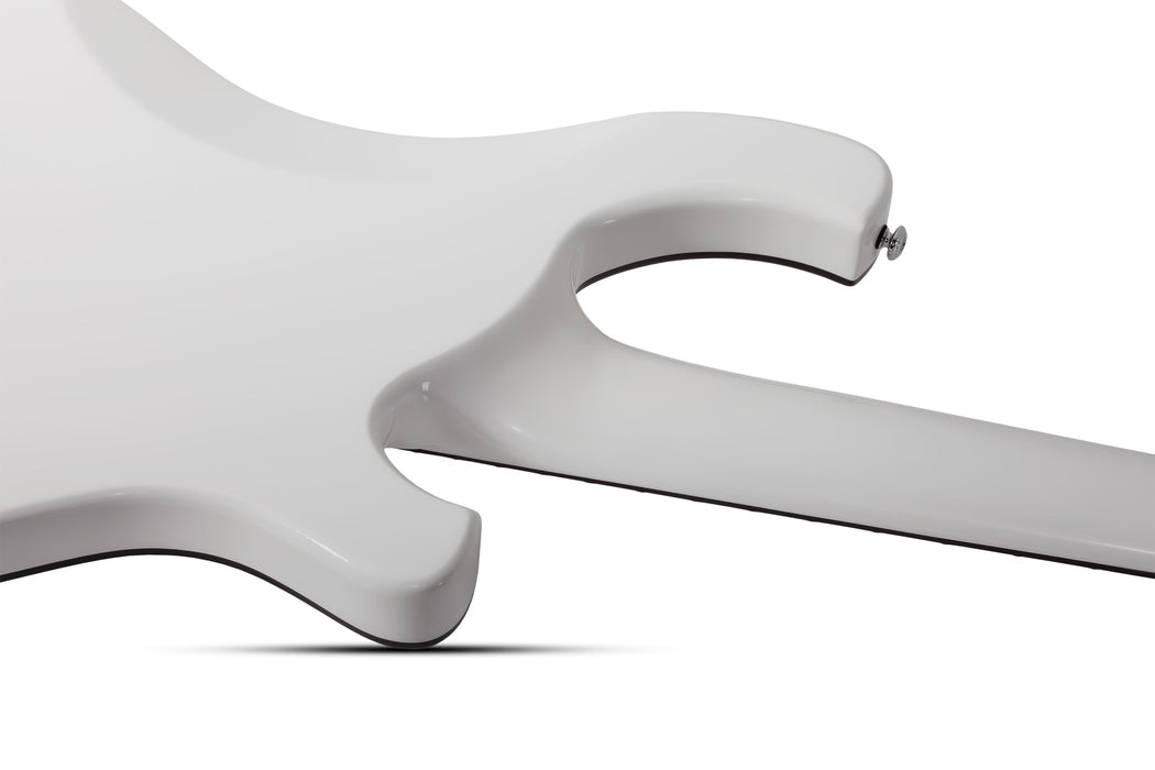 Schecter Stargazer-5 Left-Handed Electric Bass Guitar - Gloss White