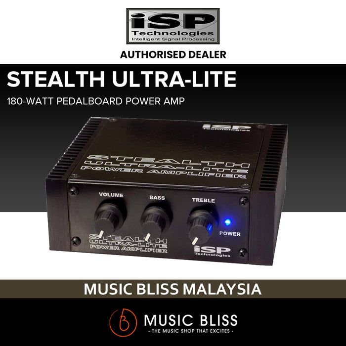 ISP Technologies Stealth Ultra-Lite 180-watt Pedalboard Power Amp