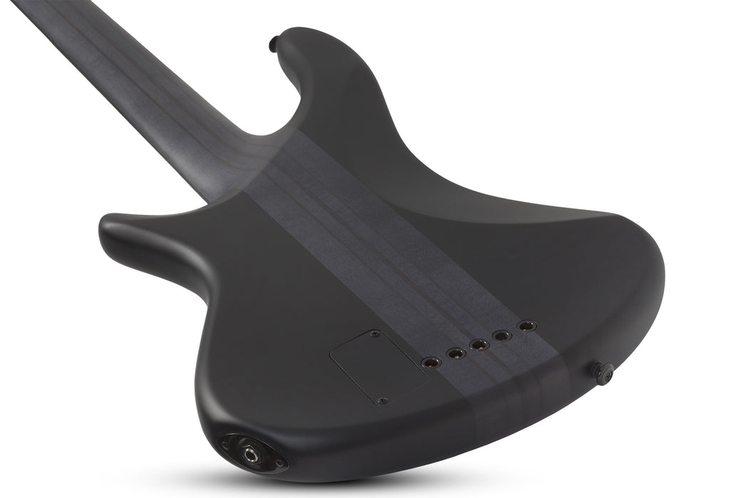Schecter Stiletto-5 Stealth Pro Electric Bass Guitar - Satin Black