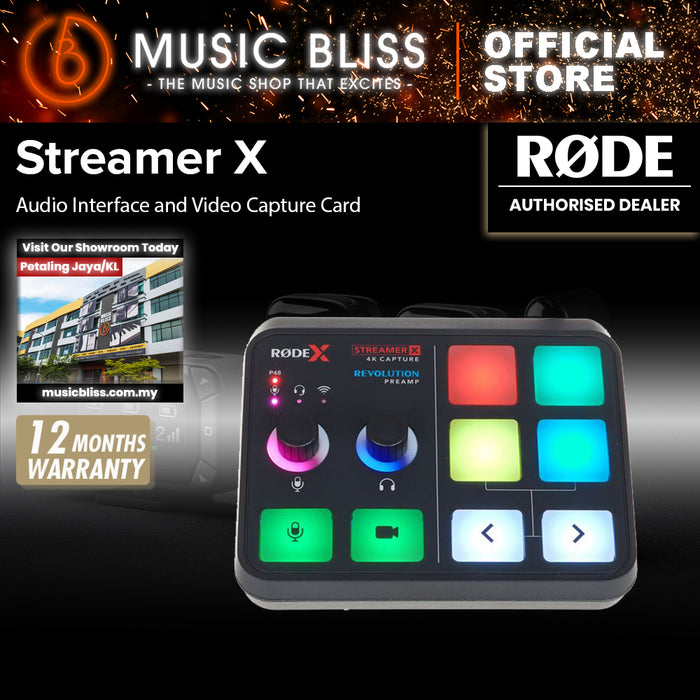 Rode Streamer X Audio Interface and Video Capture Card