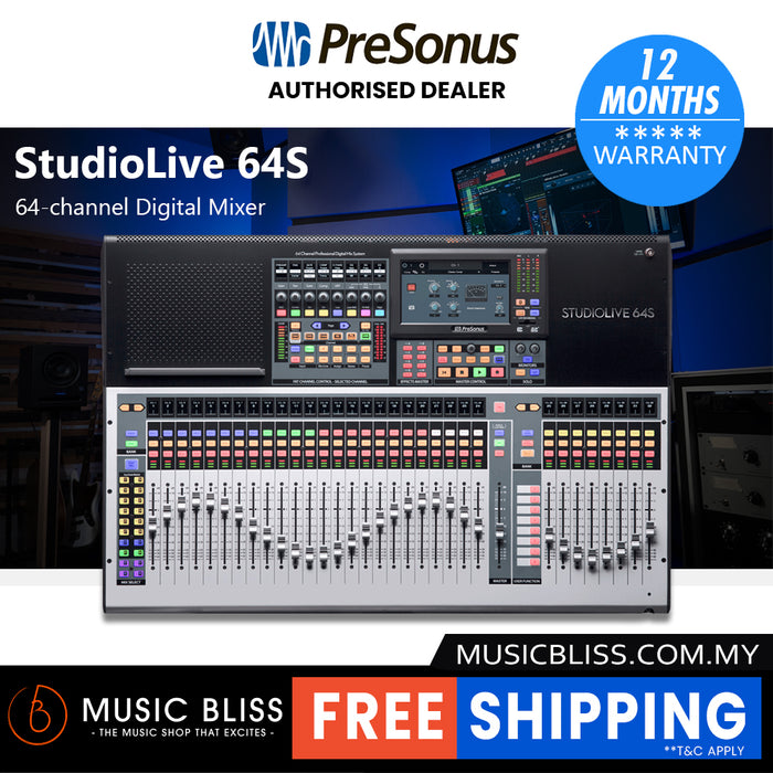 PreSonus StudioLive 64S Series III 64-channel Digital Mixer
