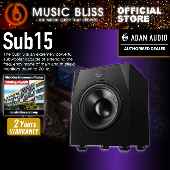 ADAM Audio Sub15 15.5 inch Powered Studio Subwoofer