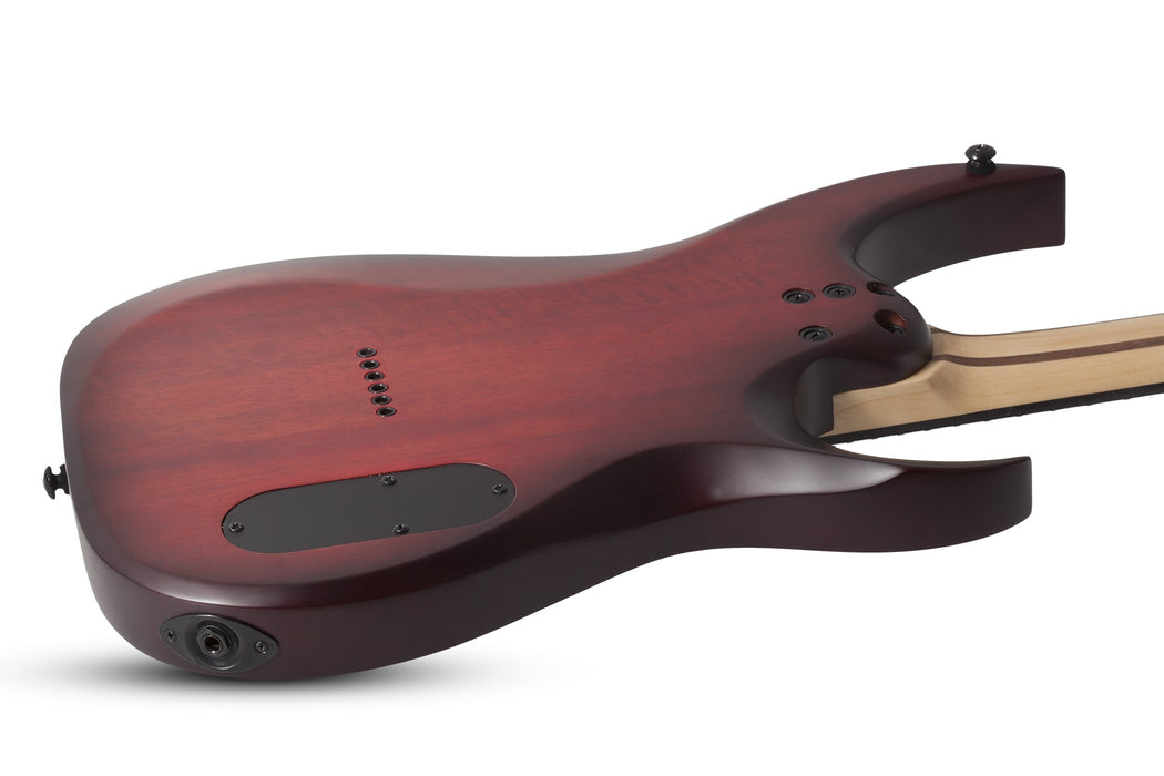 Schecter Sunset-6 Extreme Left-Handed Electric Guitar - Scarlet Burst