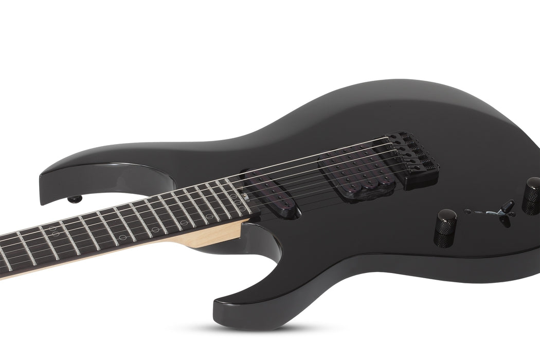 Schecter Sunset-6 Triad Left-Handed Electric Guitar - Gloss Black