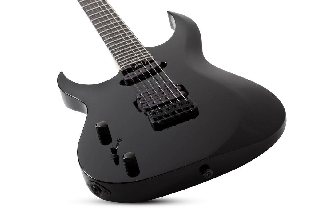 Schecter Sunset-6 Triad Left-Handed Electric Guitar - Gloss Black