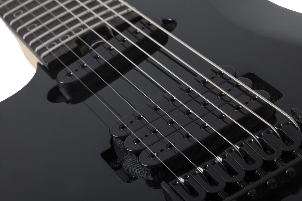 Schecter Sunset-7 Triad Left-Handed Electric Guitar - Gloss Black