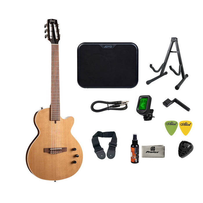 Cort Sunset Nylectric Electric Guitar with Bag - Natural