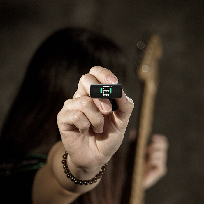 Swiff Audio A10R Rotatable Clip-on LED Mini Bass Guitar Tuner for Chromatic Violin Ukulele with Type-c fast charging