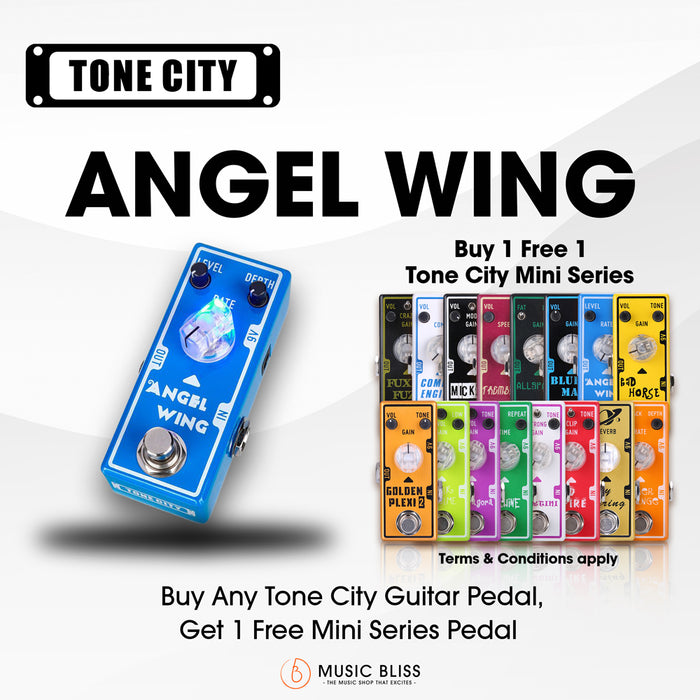 Tone City Angel Wing Chorus Guitar Pedal - Music Bliss Malaysia