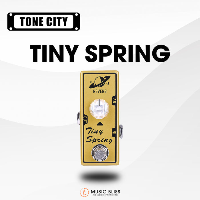 Tone City TINY SPRING Reverb Guitar Pedal