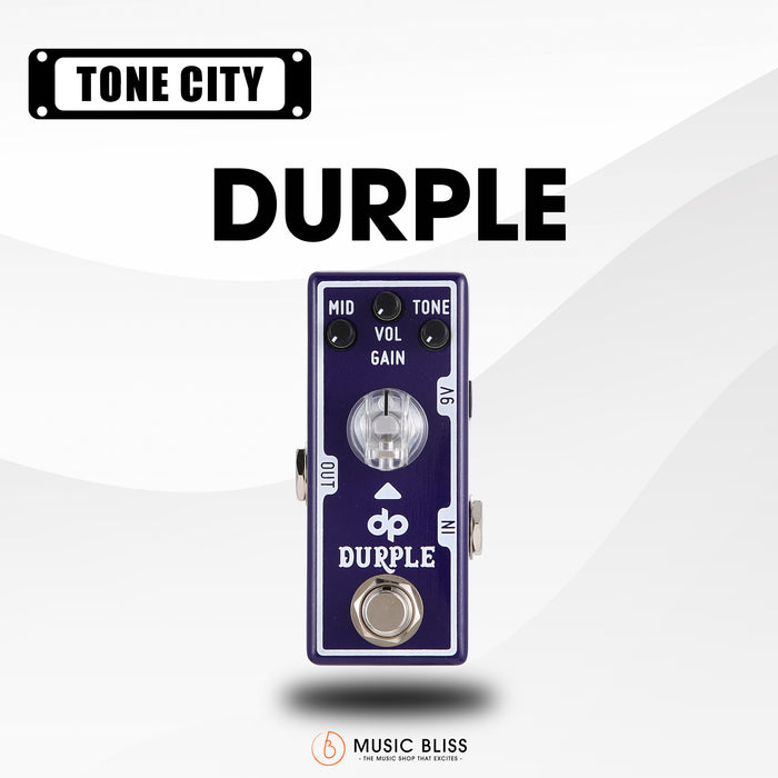 Tone City Durple Overdrive Guitar Pedal