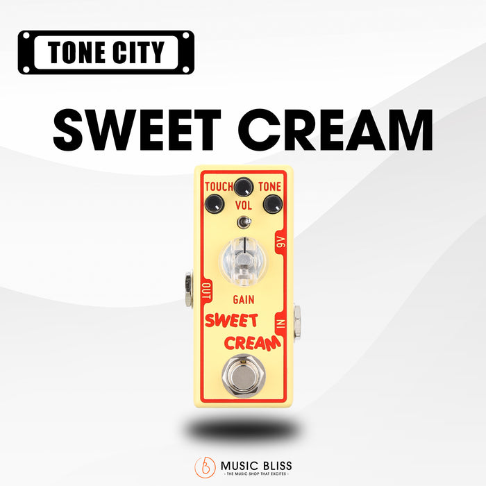 Tone City Sweet Cream Overdrive Guitar Pedal
