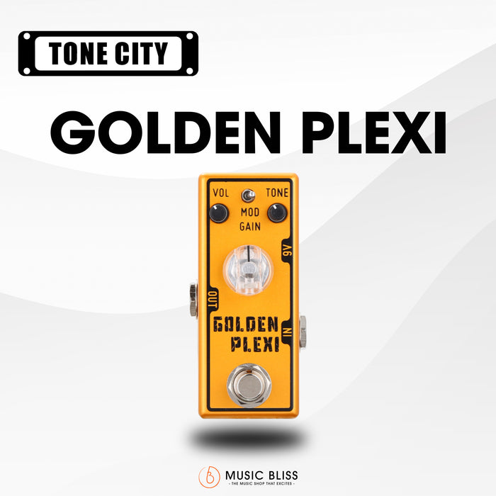 Tone City Golden Plexi Distortion Guitar Pedal